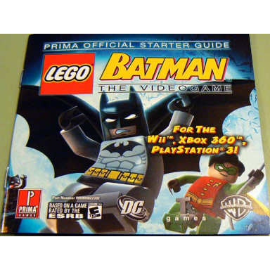 batman the videogame prima official starter guide
