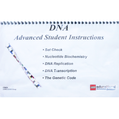 dna advanced student instructions - set 1103-2