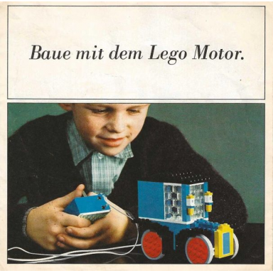 baue mit dem lego motor 3144-Øs
