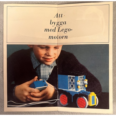 att bygga med lego-motorn 3144-sv