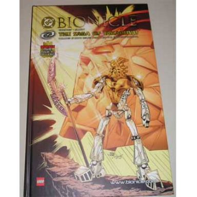 bionicle - the saga of takanuva hardcover book