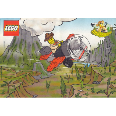 adventurers mini comic book from set 5911