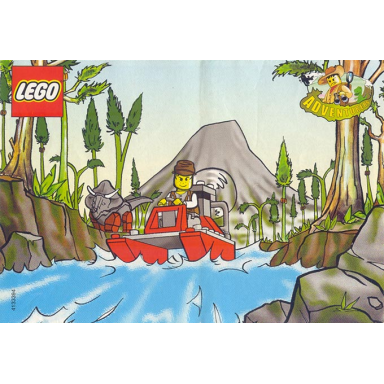 adventurers mini comic book from set 5912