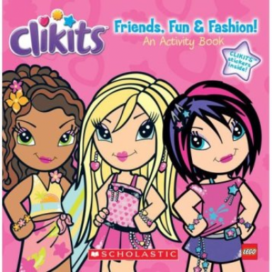 clikits: friends fun fashion! - an activity book with stickers