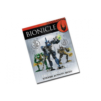 bionicle facts and figures sticker activity book