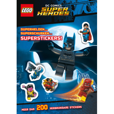 dc comics super heroes - superhelden.. superschurken.. superstickers! dutch edition