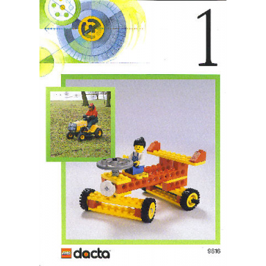 set 9616 activity booklet 1 - lawnmower