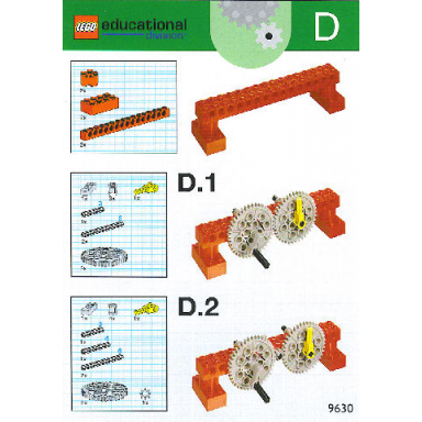 set 9630 activity booklet d - gears transmission 420815