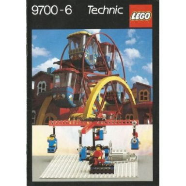 set 9700 activity card 6 - carousel merry-go-round