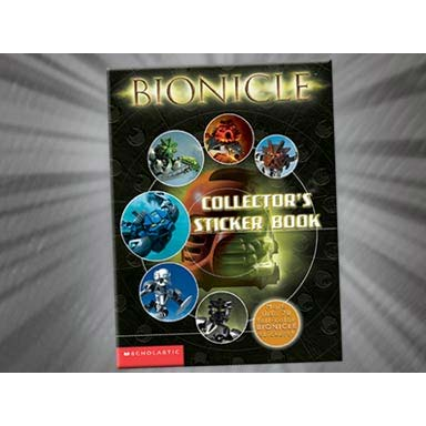 bionicle collectors sticker book
