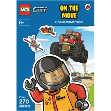 city - on the move sticker activity book