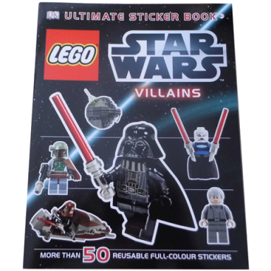 ultimate sticker book - star wars villains 50 sticker version