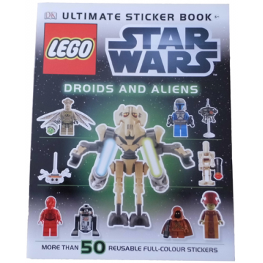 ultimate sticker book - star wars droids and aliens