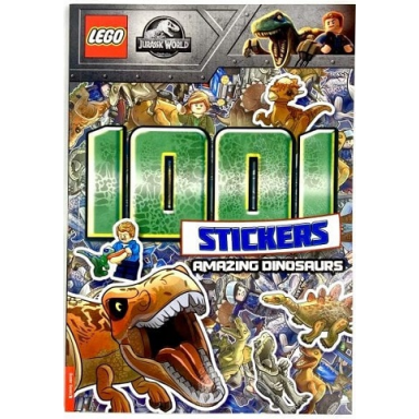 jurassic world - 1001 stickers amazing dinosaurs