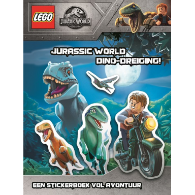 jurassic world dino-dreiging! - een stickerboek vol avontuur dutch edition