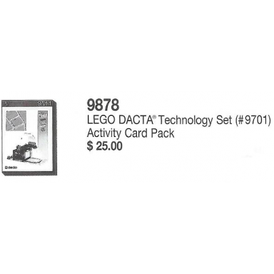 activity pack for 9701 technology set