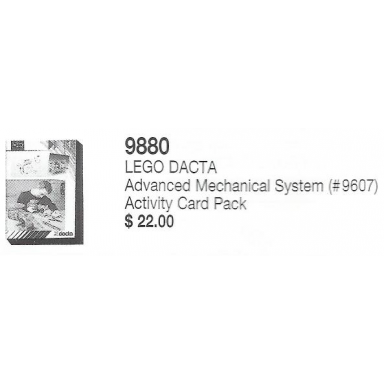 activity pack for 9607 advanced mechanical system