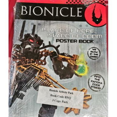bionicle - activity pack 4506545 4506546 4506547