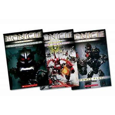 bionicle - legends gift set 1 books 1 through 3