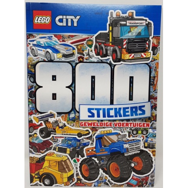 city - 800 stickers geweldige voertuigen