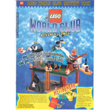 lego world club activity pack issue 4 september october 1997 german