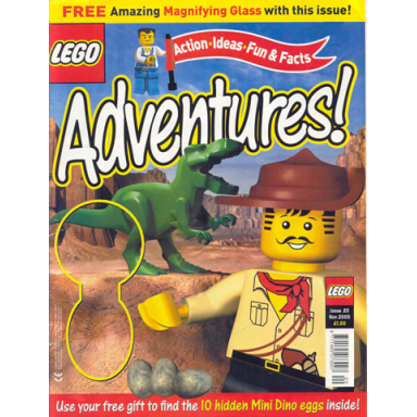 adventures! magazine uk - issue 20 - november 2000