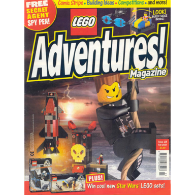 adventures! magazine uk - issue 23 - february 2001