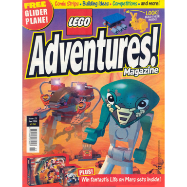 adventures! magazine uk - issue 22 - january 2001