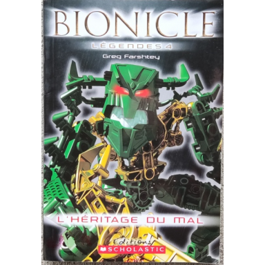 bionicle - légendes 4: lhéritage du mal softcover french edition
