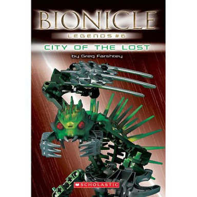 bionicle - legends 6: city of the lost softcover