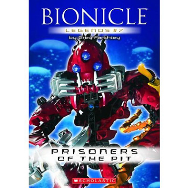 bionicle - legends 7: prisoners of the pit softcover