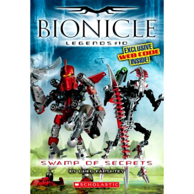 bionicle - legends 10: swamp of secrets softcover