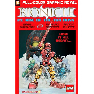 bionicle - graphic novel 1: rise of the toa nuva hardcover