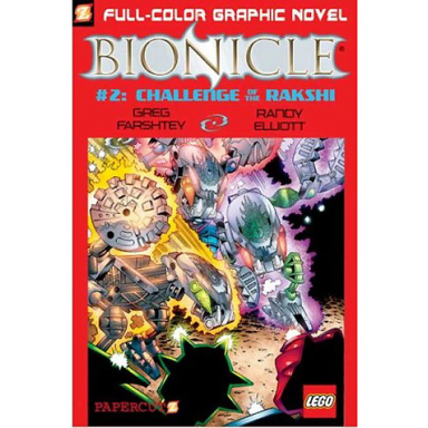 bionicle - graphic novel 2: challenge of the rahkshi hardcover