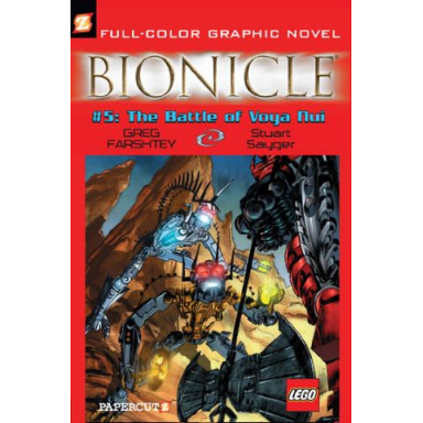 bionicle - graphic novel 5: the battle of voya nui hardcover
