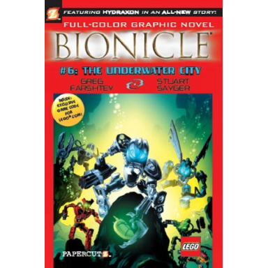 bionicle - graphic novel 6: the underwater city hardcover