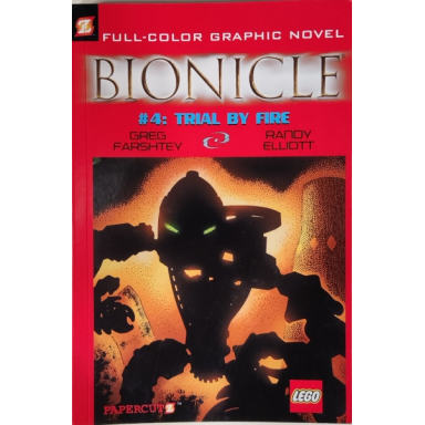 bionicle - graphic novel 4: trial by fire softcover