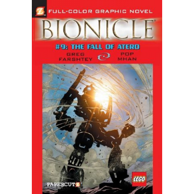 bionicle - graphic novel 9: the fall of atero hardcover