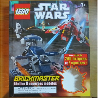 star wars - brickmaster hardcover french edition