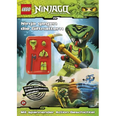 ninjago - ninja gegen die giftnattern softcover german edition
