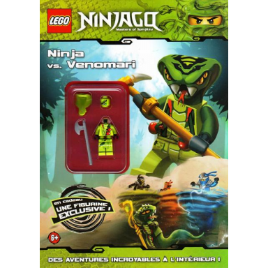 ninjago - ninja vs venomari softcover french edition