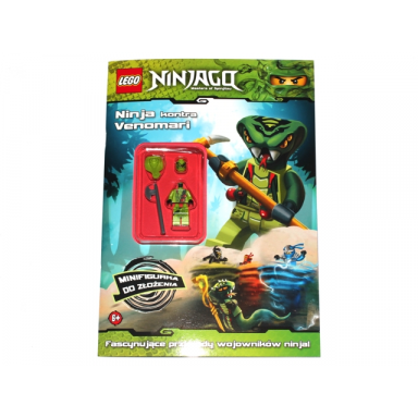 ninjago - ninja kontra venomari softcover polish edition