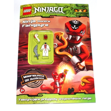 ninjago - ninja kontra fangpyre softcover polish edition