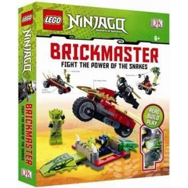 ninjago - brickmaster: fight the power of the snakes hardcover