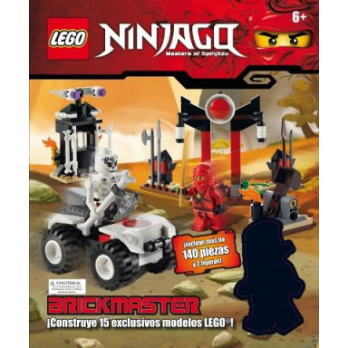 ninjago - brickmaster hardcover spanish edition