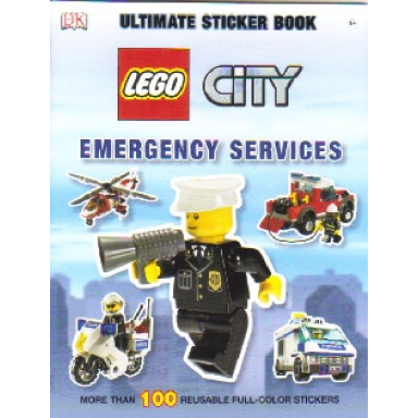 ultimate sticker book - lego city emergency services