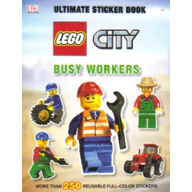 ultimate sticker book - lego city busy workers