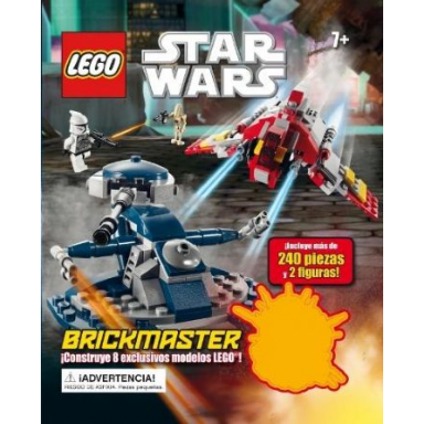 star wars - brickmaster hardcover spanish edition