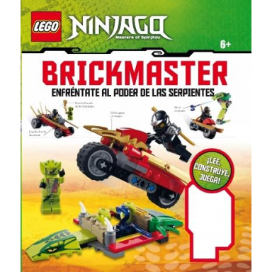 ninjago - brickmaster: enfréntate al poder de las serpientes hardcover spanish edition