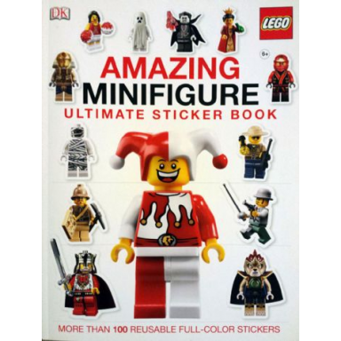 amazing minifigure ultimate sticker book softcover